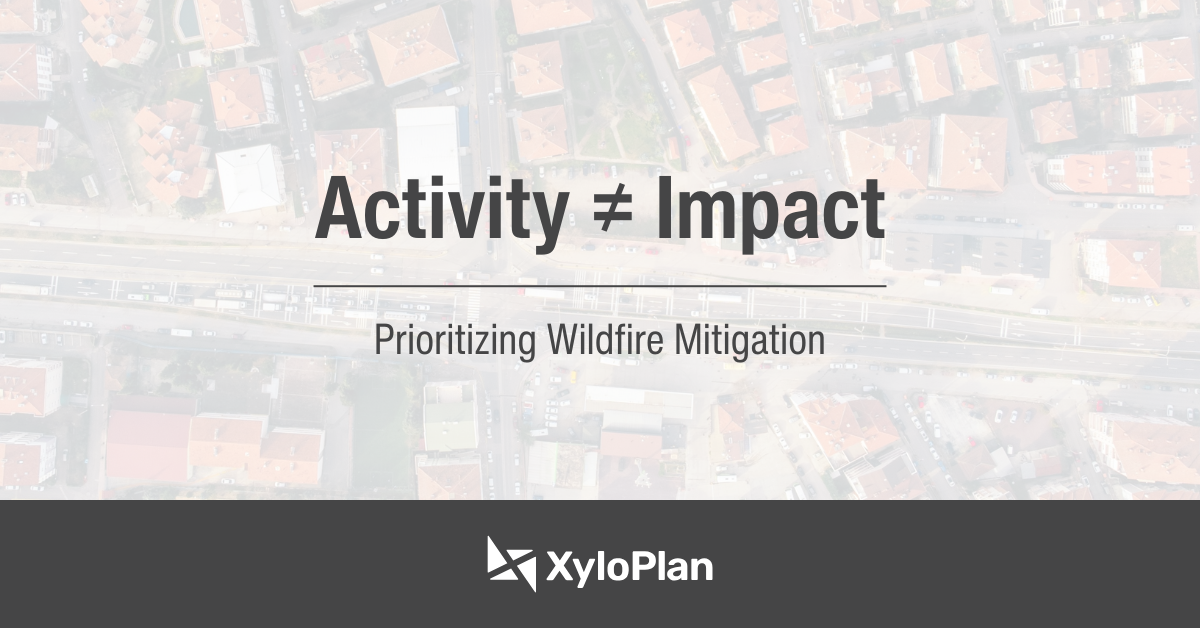 From Activity to Impact: Prioritizing Wildfire Mitigation When Resources Are Limited